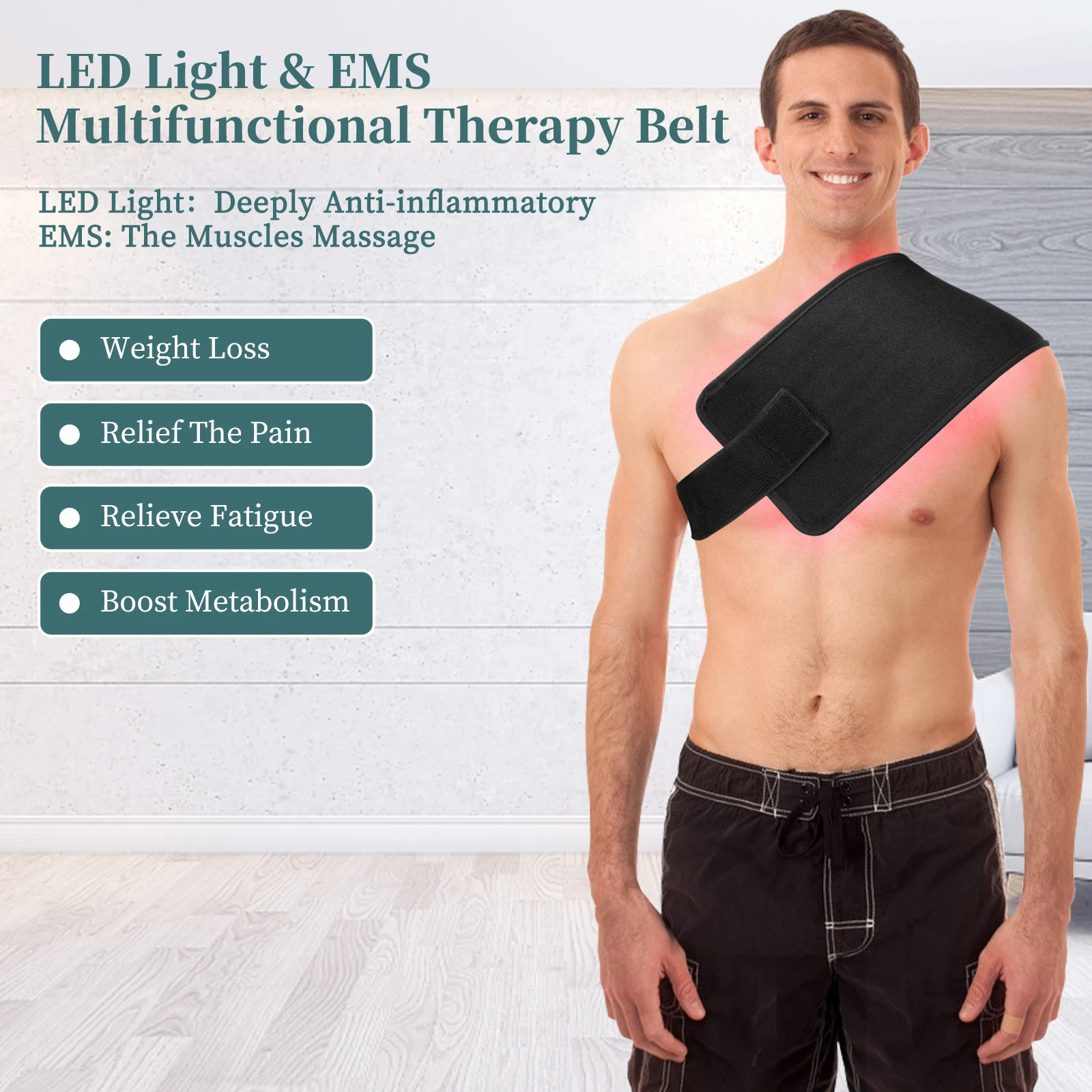 red light therapy 660nm 850nm infrared full body led pain relief red light therapy equipment