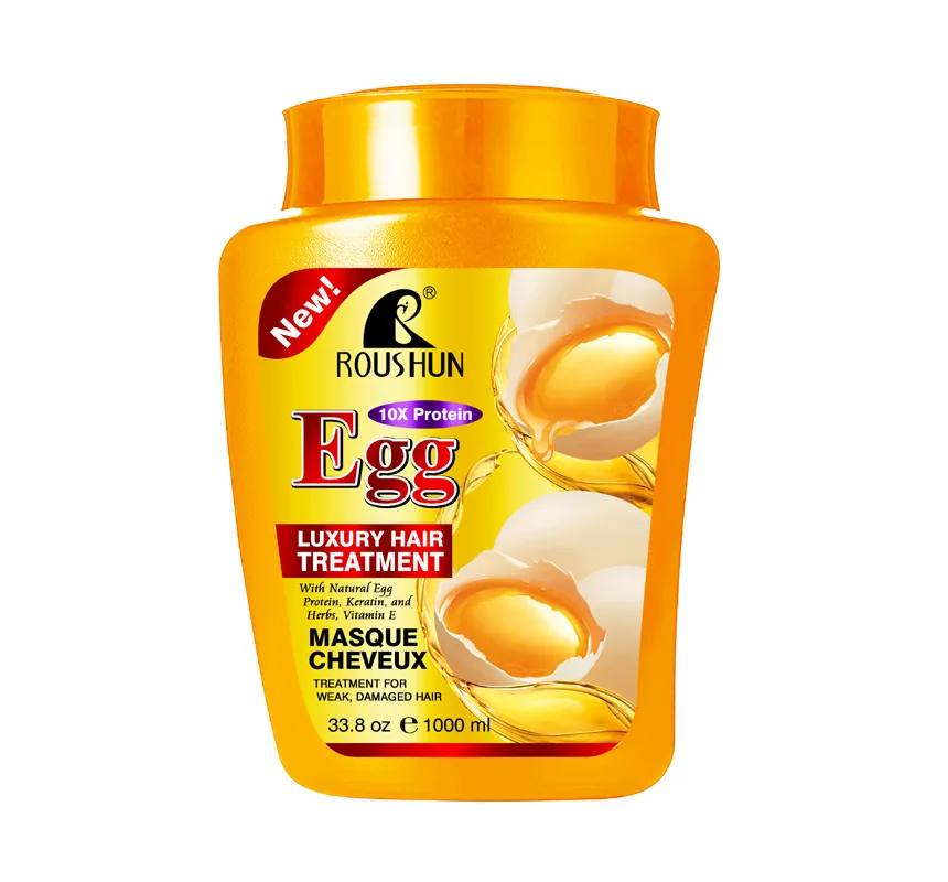 Roushun Egg Hair Treatment for Weak Damaged