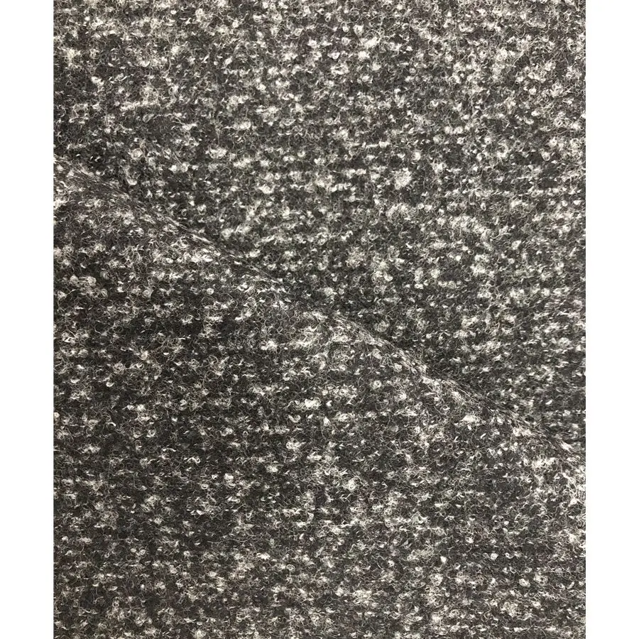 Hot selling wool cotton polyester tweed heavy woolen fabric for over coats