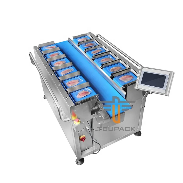 Automatic 12 Head Belt Weigher for Fruits and vegetables combination scales