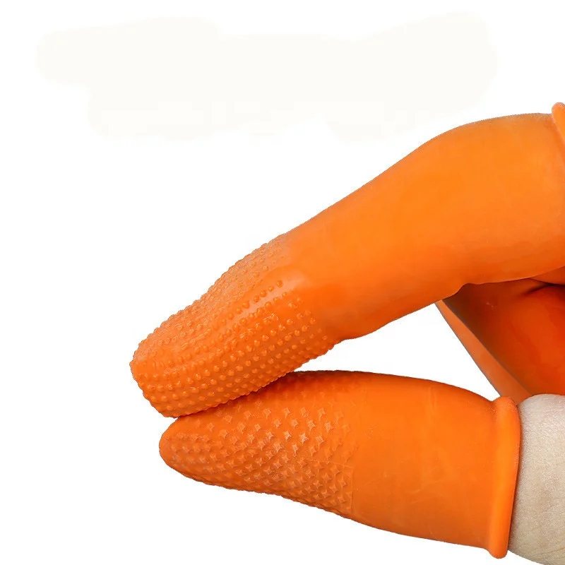 ARLANY Hair Extension Tool Heat-Resistance Finger Protection Cover Cots Rubber Finger Protectors for Pre Bonded Hair Extensions