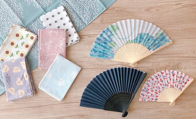 Wholesale Manufacturer Gift Linen Cotton Handkerchief From Japan