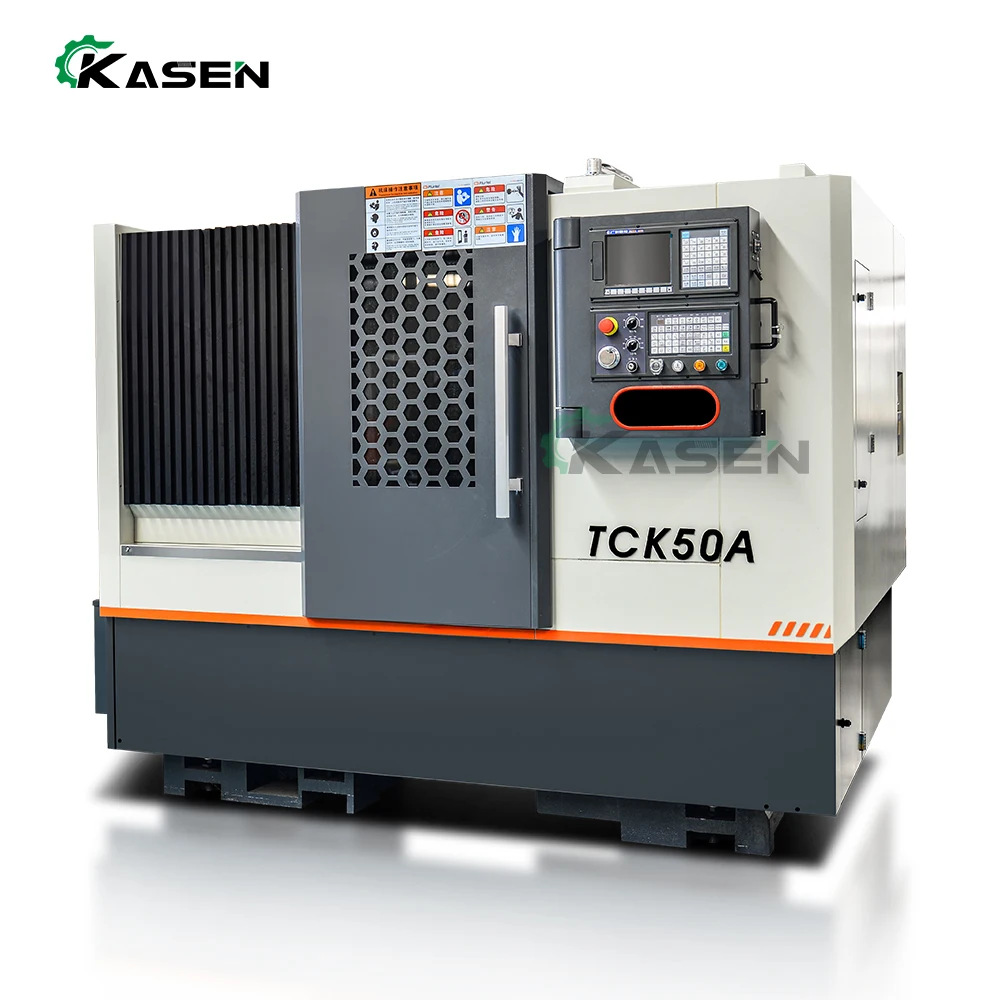 Токарный станок с ЧПУ TCK50A/TCK56/TCK40A добавлением оси Y центр станка для резьбы токарный