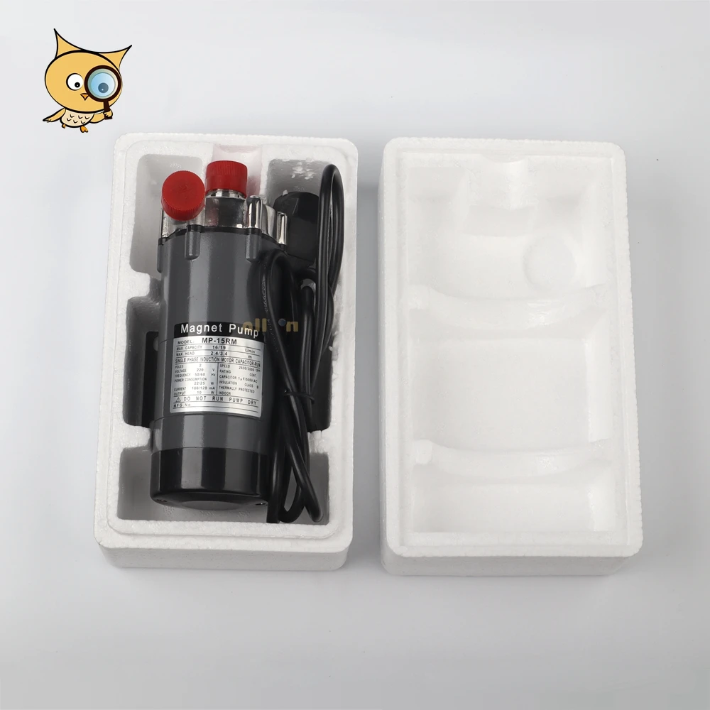 ALL IN Best Seller 304 Stainless Steel CE Certificate HomeBrew MP 15RM Max 140 Wort Pump Magnetic Drive Pump with 1/2 NPT