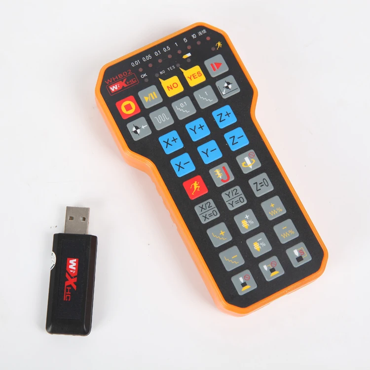 WHB02  Cnc 3Axis Nc Studio Controller Usb Wireless Dsp Xhc Whb02 Wei hong Remote Mpg Handle
