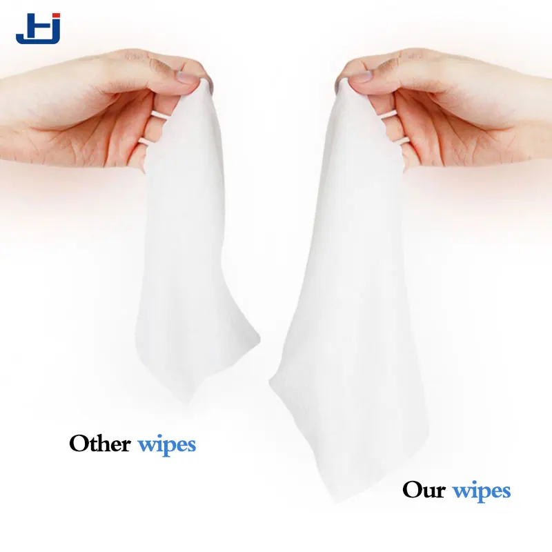 Individual single use flushable wet wipes for women personal cleaning use