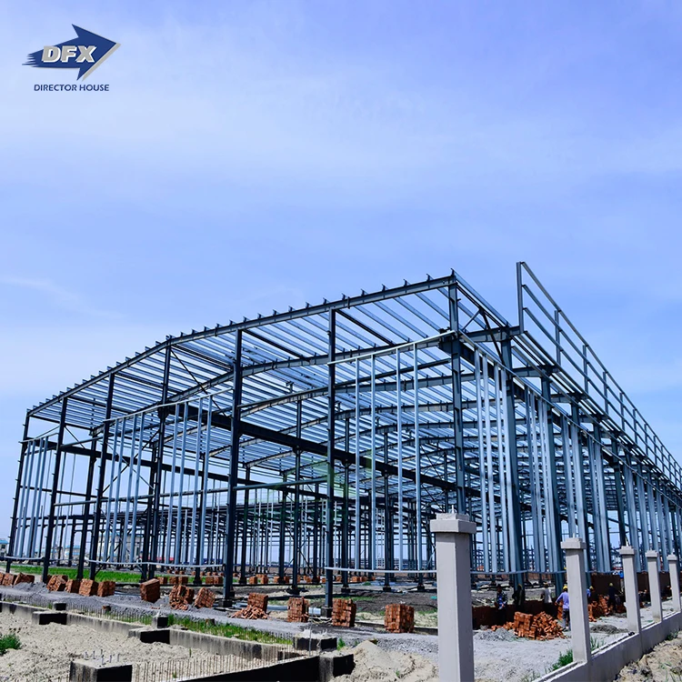 Custom Steel Structure shed Fabrication design Company Metal Steel Structure Warehouse Building