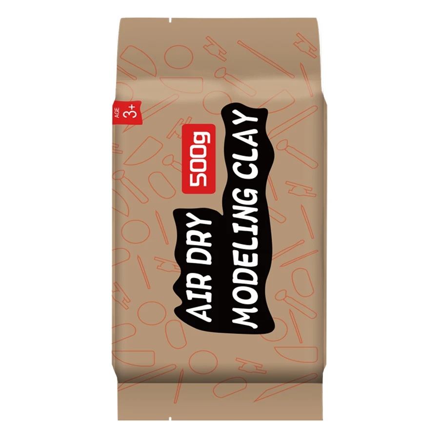 High Quality Handmade Material Vacuum Packing Clay Modeling Polymer Air Dry Clay