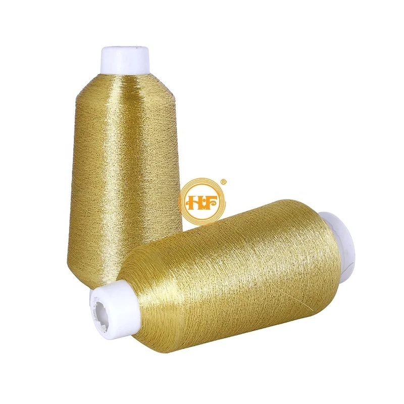 MS type pure gold metallic thread embroidery yarn,kasab jari