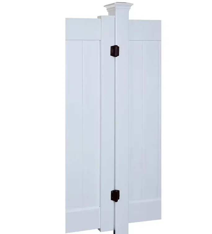 Plastic Hinge for Metal Wooden WPC Vinyl Gate Private Fence Automatic Adjustable Nylon Hinge