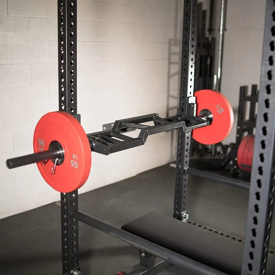Wholesale Gym Equipment Weight Barbell Multi Grip Swiss Barbell Black Weight Lifting Swiss Bar