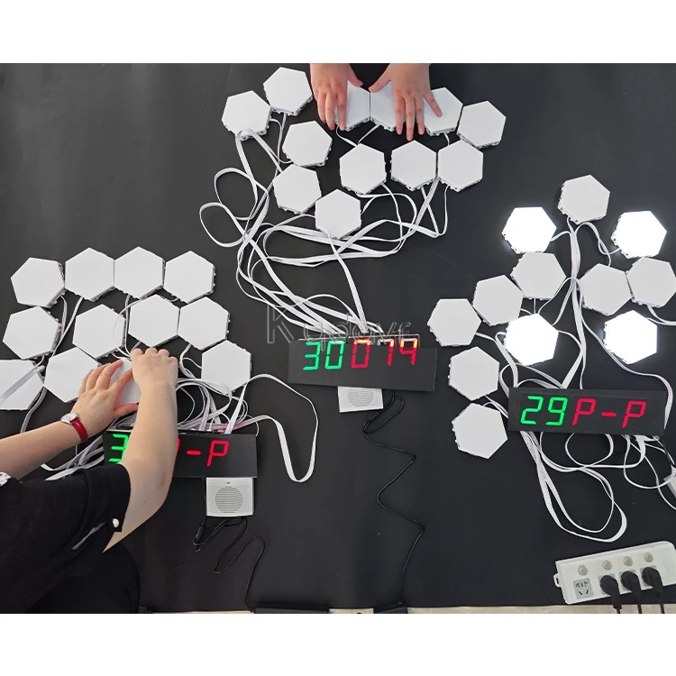 Customizable blaze pod interactive score challenge reaction training light game speed and agility training equipment