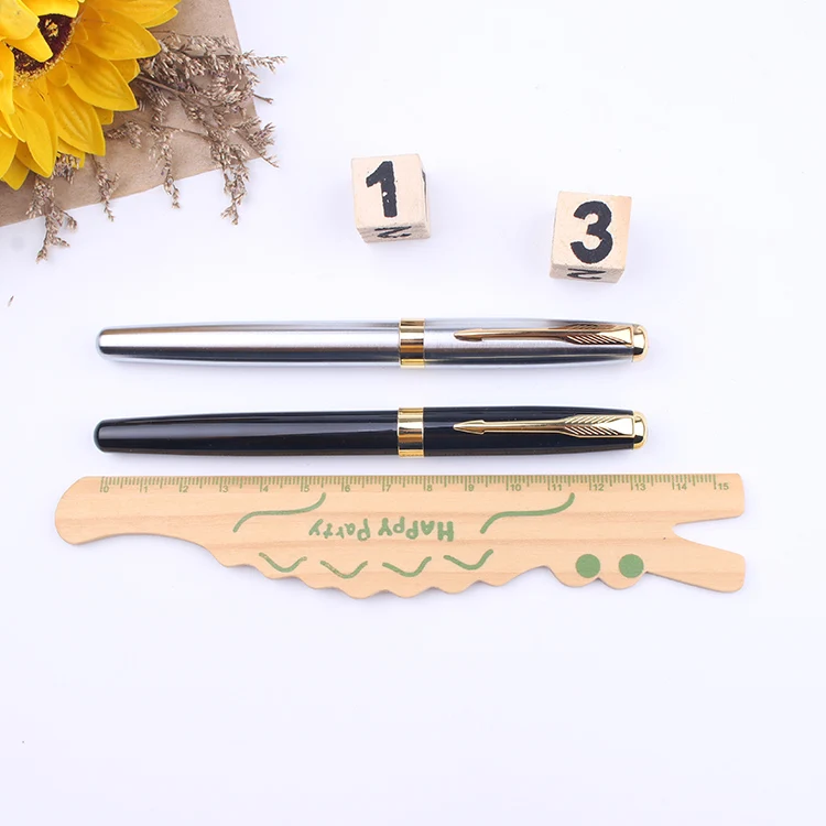 High Quality Corporate Gift Items Stationery Metallic Gel Parker Pen With Personalized Logo