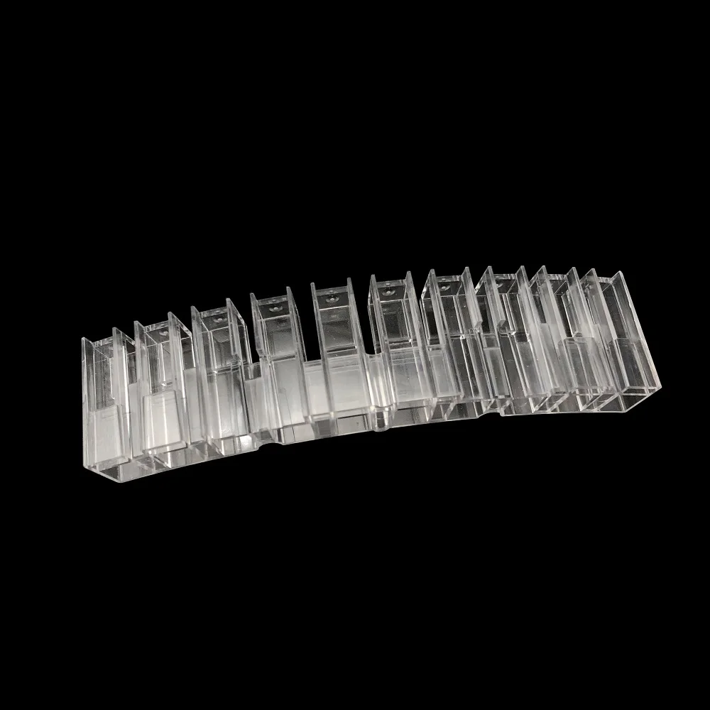 Laboratory Disposable Plastic cuvette for coagulometer semi automatic chemistry analyzer machine