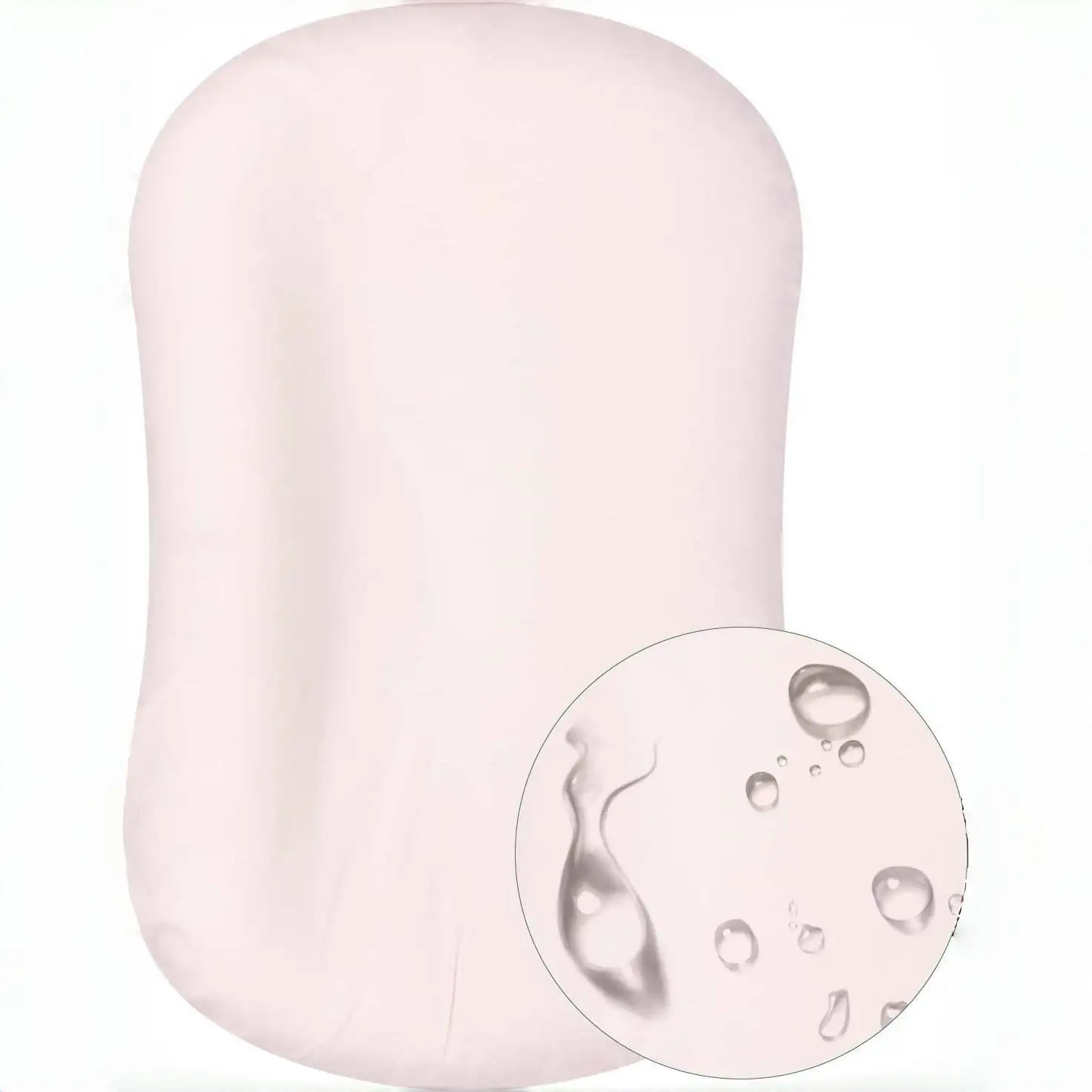 Muslin Personalized Color Dyed Baby Lounger Cover  waterproof tpu soft Organic Cotton Slip Cover cover Fits Newborn Lounger