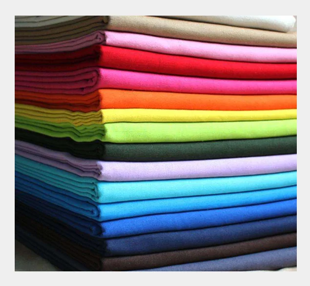 32S*32S Bleached Twill Polyester Cotton Blended Fabric/TC 65/35 Fabric