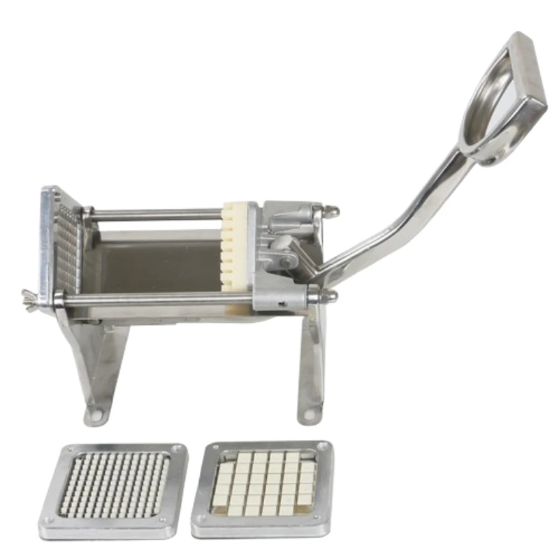 China Factory Price 6/9/13mm Cutting Size Manual Fruit & Vegetable Strips Potato Chips Cutter Machine