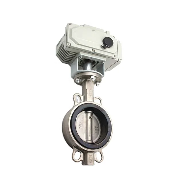 
Stainless steel hard seal Electric butterfly valve 