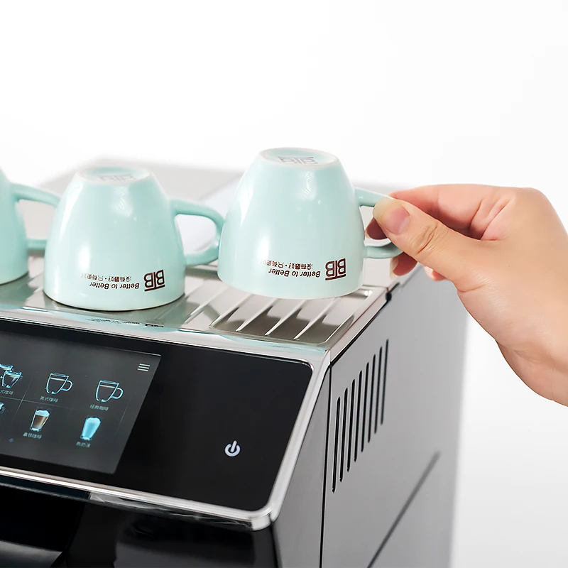 Easy Operation Electric Household Expresso Coffee Maker Office Fully Automatic Coffee Machine with Milk Tank