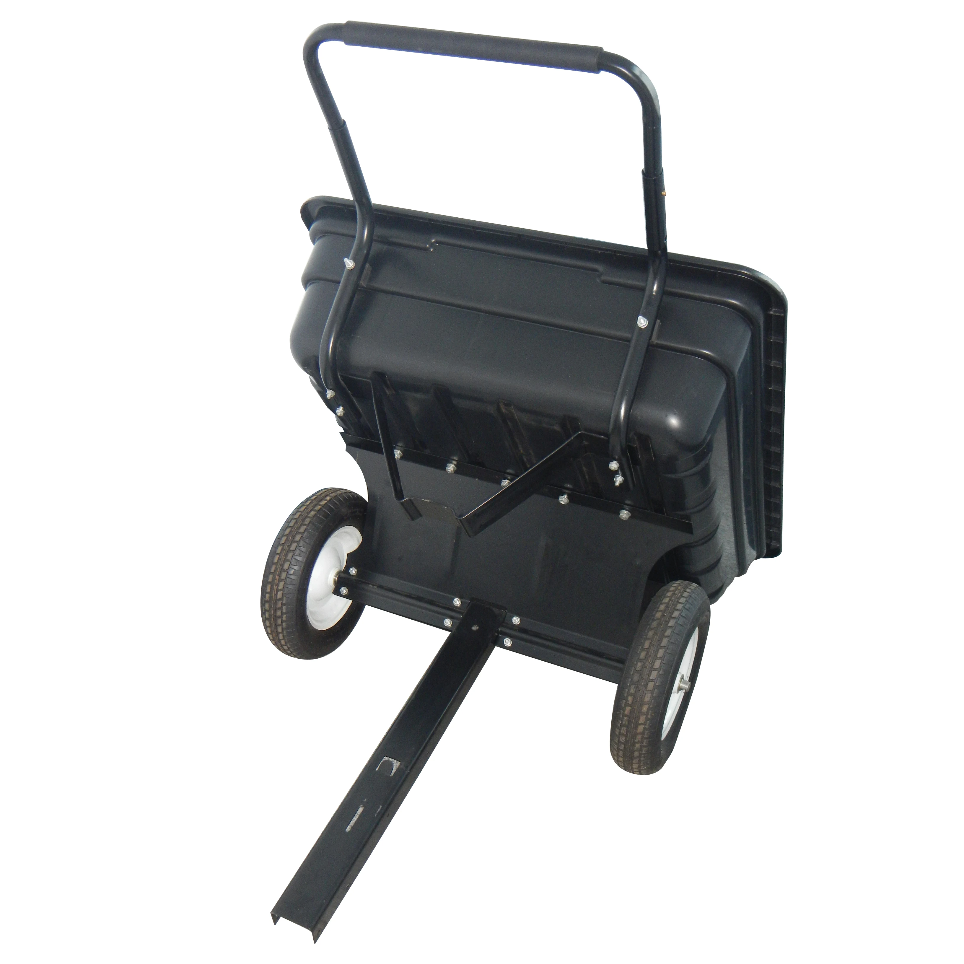 Poly Dump Cart 300 kg Garden Hand Trailer tow Ride on mower Wheelbarrow 10cbf