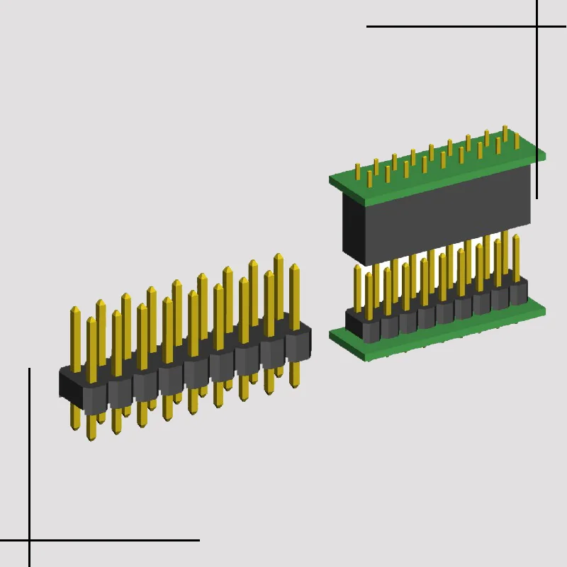 6 8 pin женский разъем коллектора, 2 мм 2,54 мм разъем для мужчин 2x3 2 x 4-контактный разъем