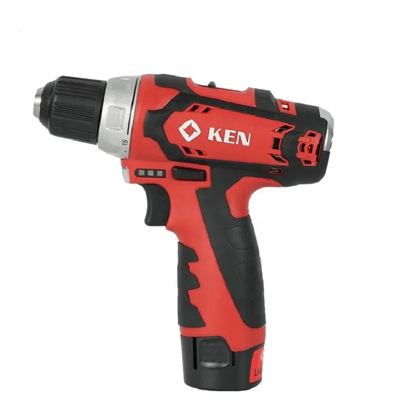 Lithium Battery Power Hand Drill Machine Multifunctional Screwdriver 30Nm Torque Electric Double Speed Drill