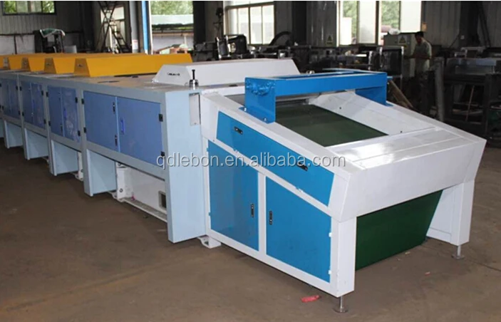Textile Recycling Line Cotton Waste Cleaning Machine With High Capacity