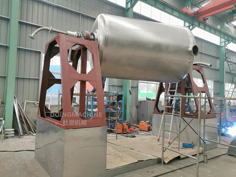 SSP vacuum tumble reactor dryer