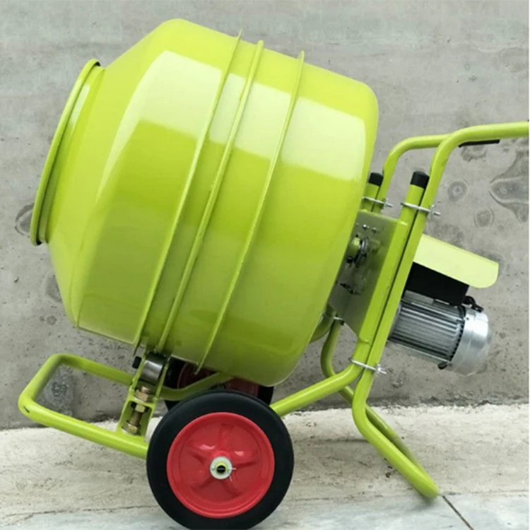 Hot selling concrete cube 8 cu ft cement mixer diesel portable