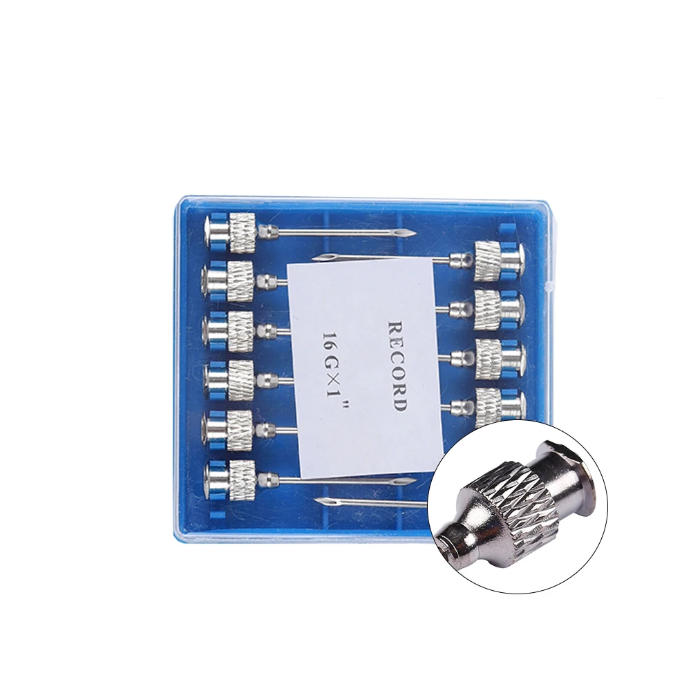 KD405 многоразовая круглая ступица из нержавеющей стали для подкожных инъекций ветеринарного использования