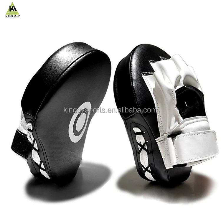 Factory Price Boxing punching mitts Training Focus Pads Martial Arts Training Kicking Curve Pads Focus Mitts with Custom Logo