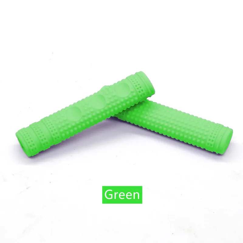 1 pair Low price antislip elastic Silicone scooter handle grip bike protection sleeve bicycle accessories bike brake cover