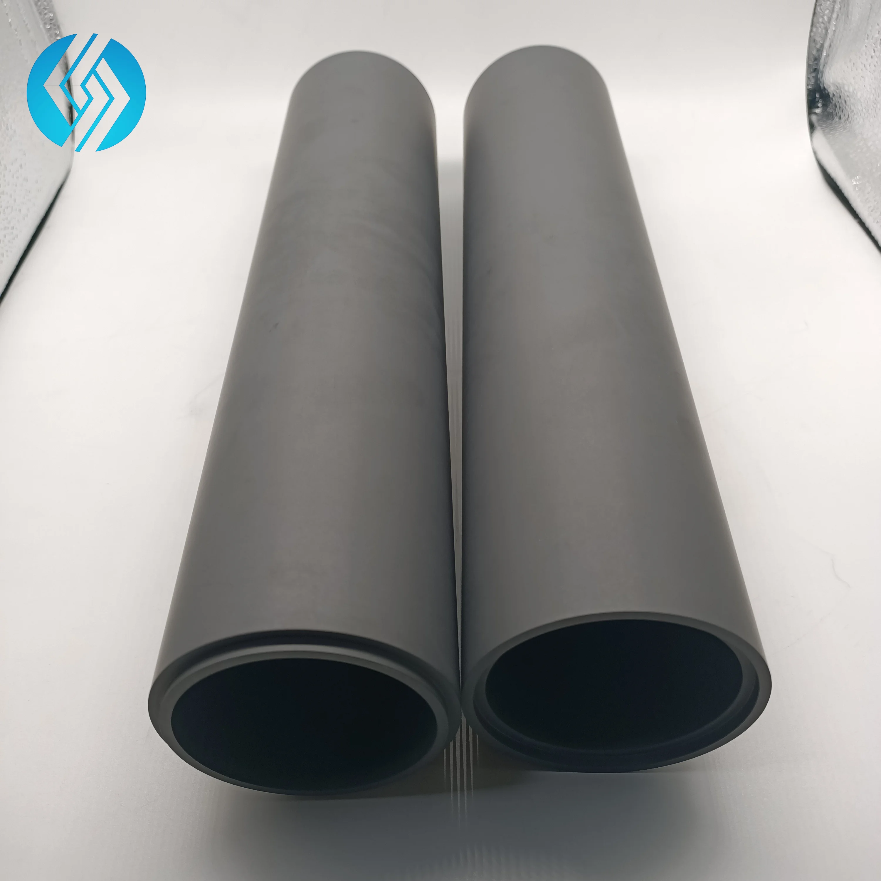 High wear-resistant boron carbide grinding tube is used in the abrasive industry Boron carbide tiles