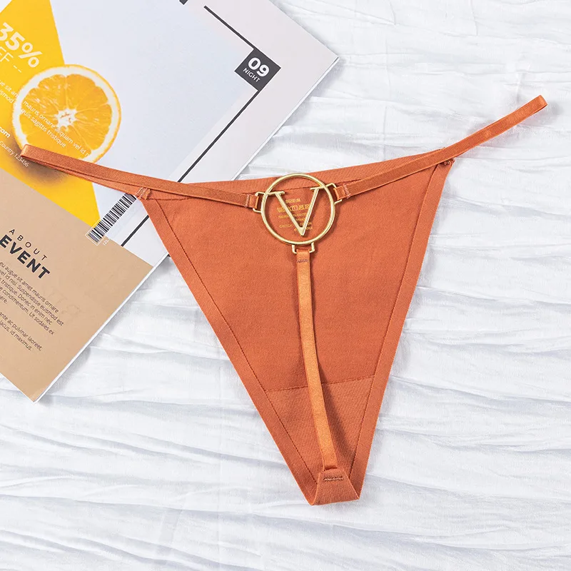 Sexy hot T-type exercise yoga Plus size low waist cotton crotch Underwear Laser Cutting Briefs thong Ice Silk traceless panties