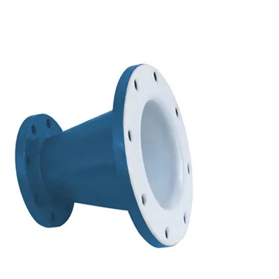 Carbon Steel PTFE/PFA Lined Concentric Reducer Fixxed/Loose Flange Type Pipe Fittings for Chemical Industrial Water Treatment