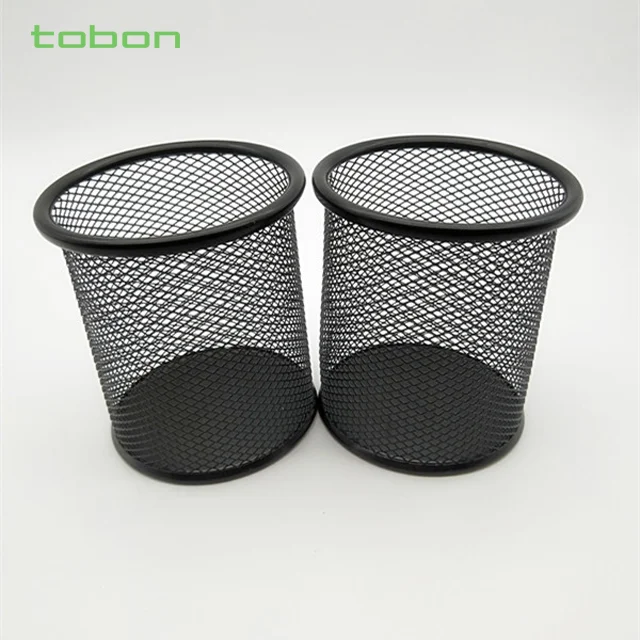Desk Organizer Metal Mesh Pen Holder