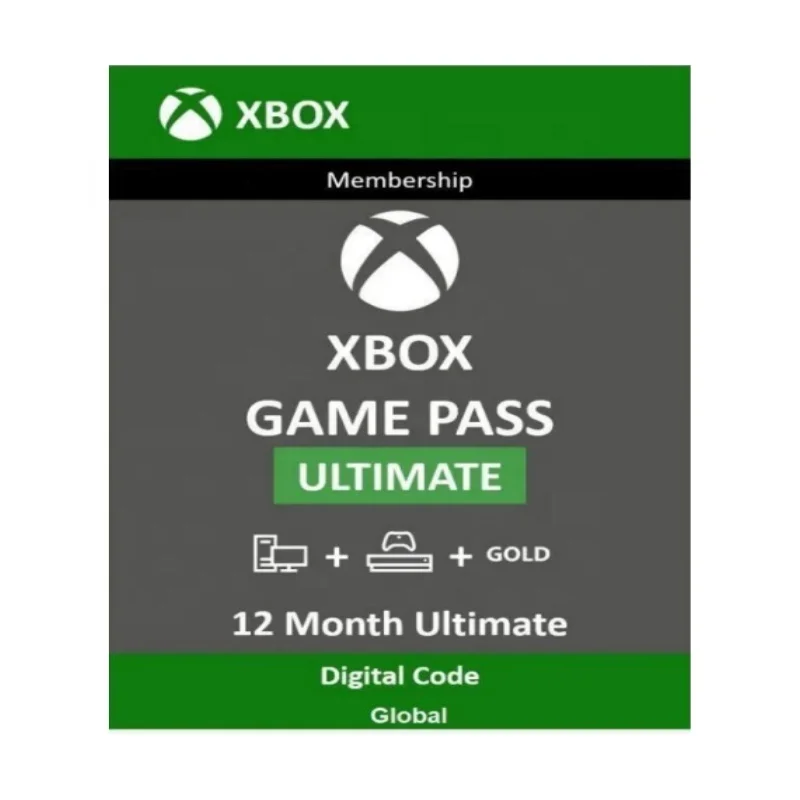 Xbox Game Pass конечная 12 месяцев XGPU США как поздравительные открытки