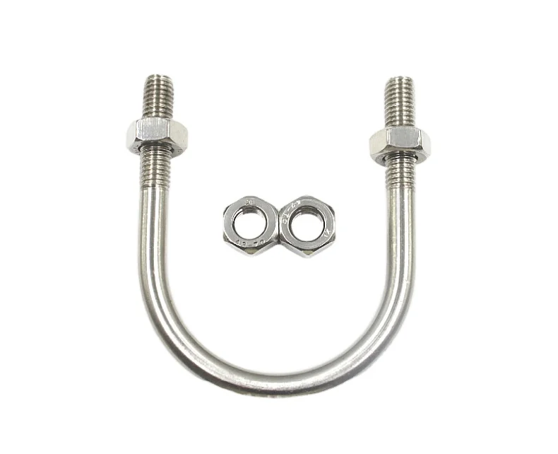 customized 4 inch u bolts and nuts stainless steel stainless u bolt