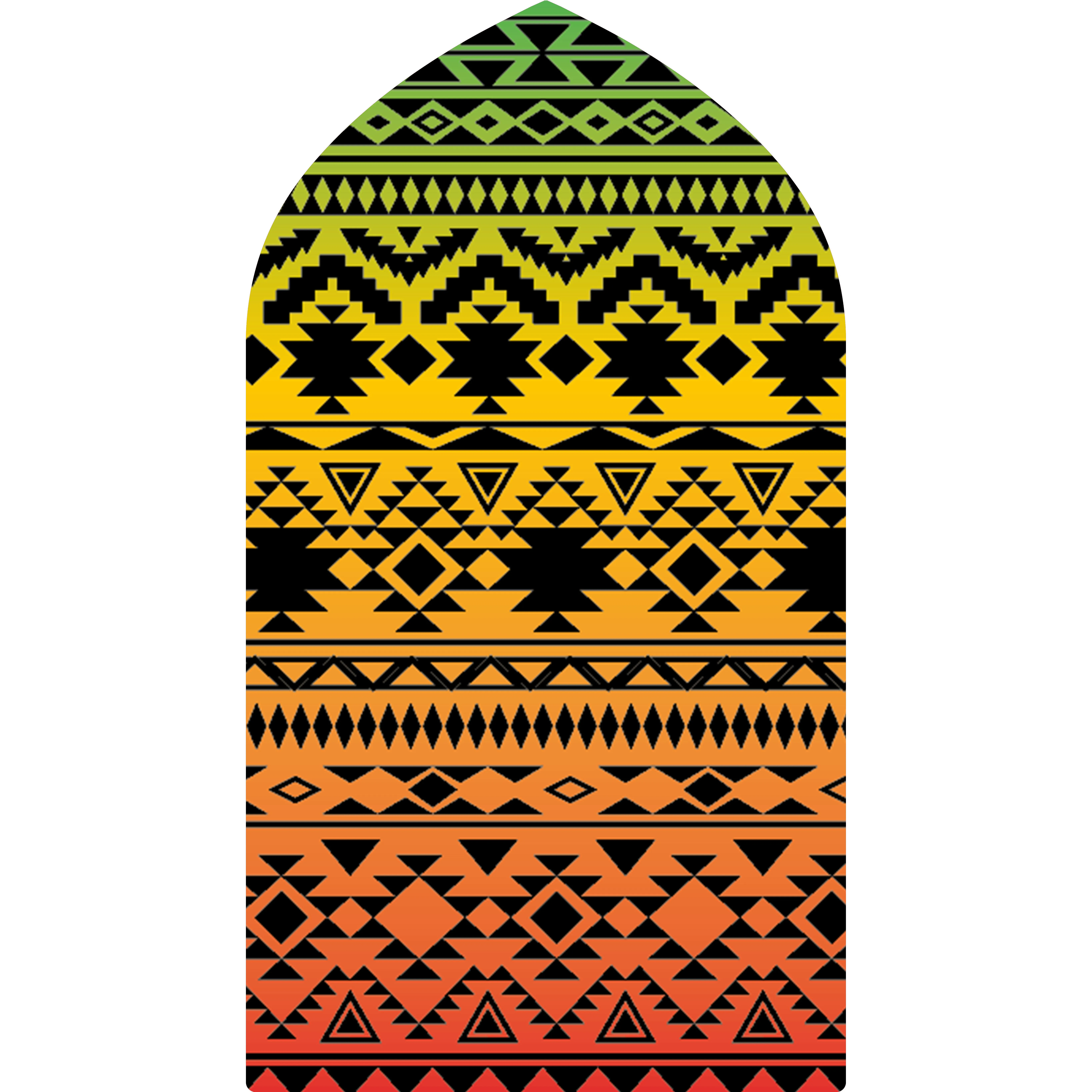 Custom  Printed Carpet Suede Rubber Muslim Prayer Mat