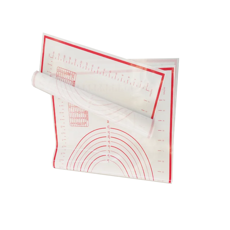 Easy adsorption table easy cleaning silicone kneading mat with scale no odor