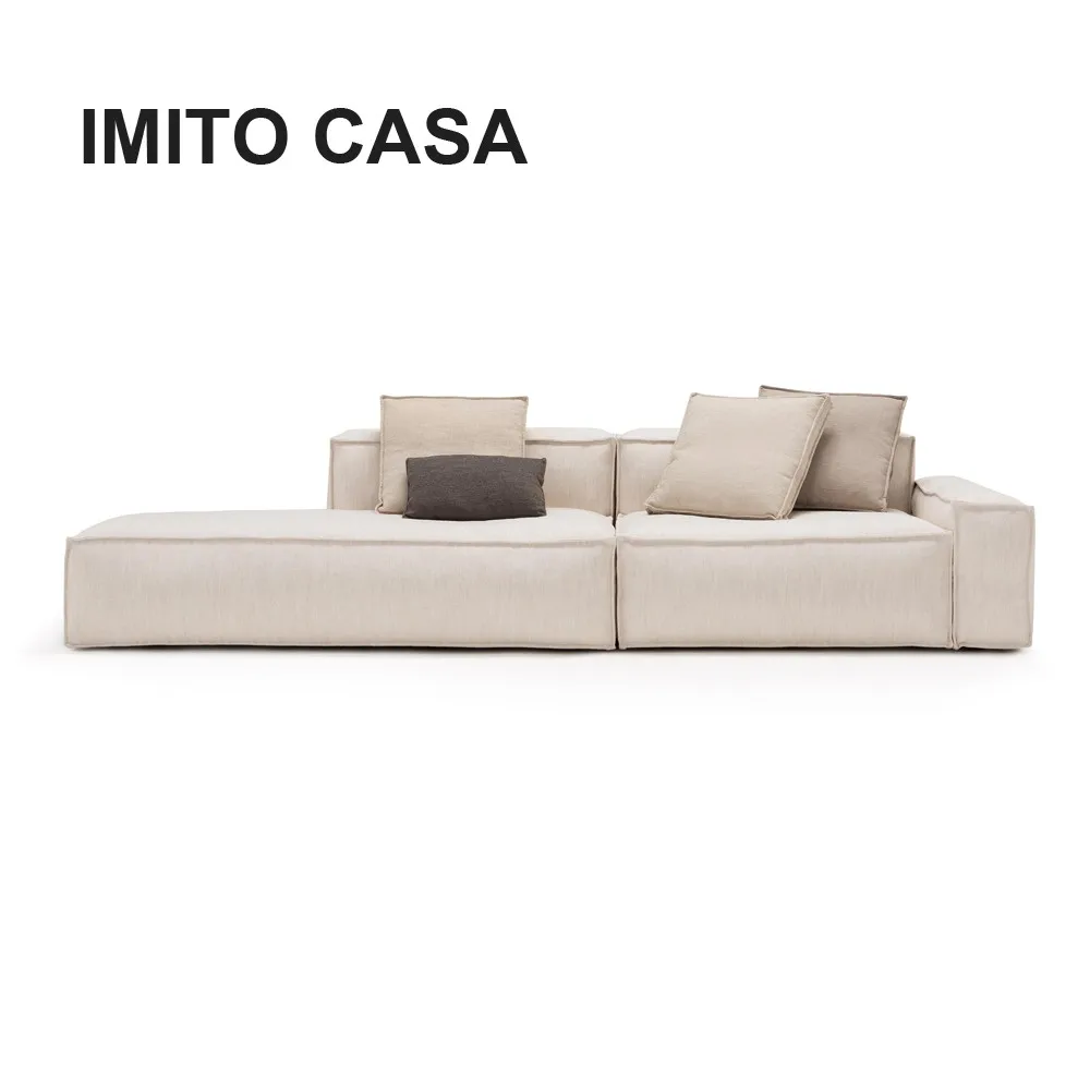 
Italy Luxury Furniture Reconfigurable Sofa Set Modern Special Living Room Flexible Combination Couch Sofa Reclining Fabric Sofa 