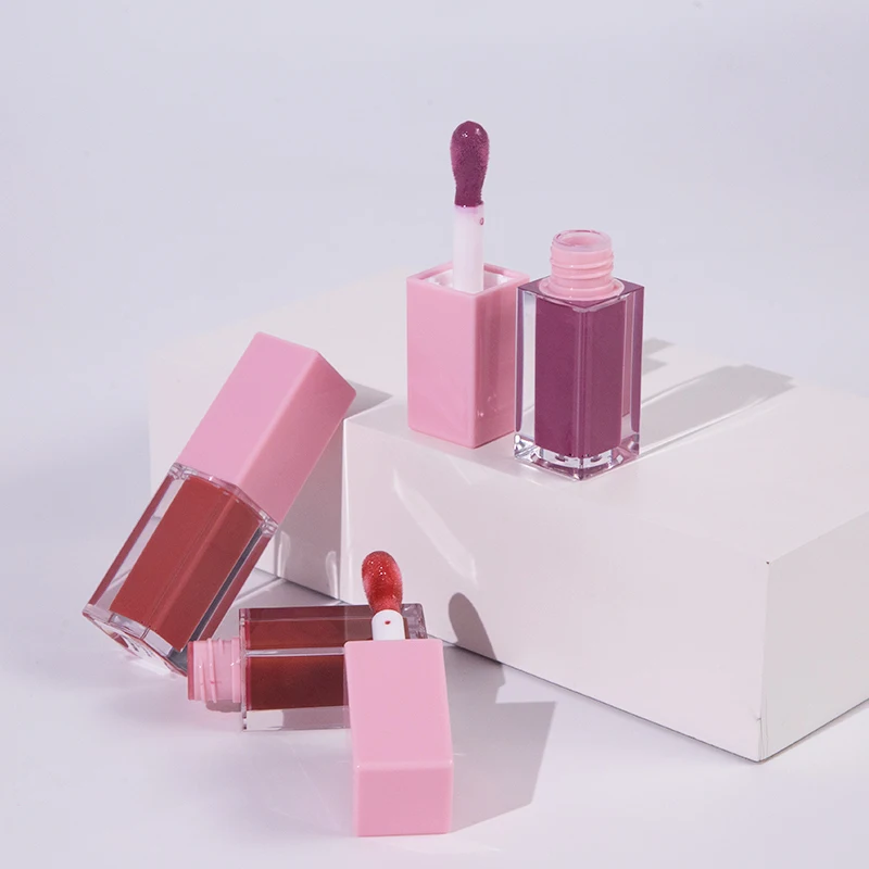 Factory Wholesale Lip Makeup Product Moisture Vegan 100% Herbal Lip Plumping Custom Tint Lip Gloss Vendor For Black Skin