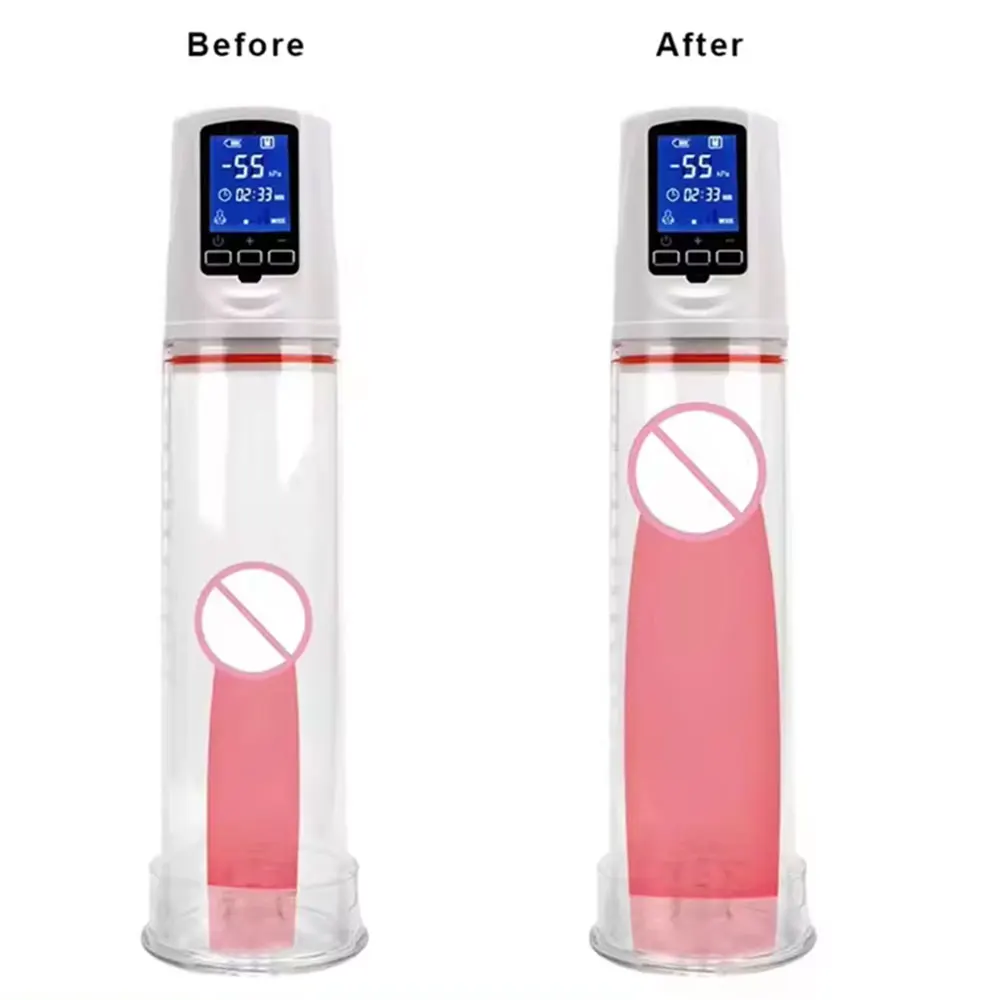 Factory Direct Pump Penis Enlargement Device Penis Extender 18 Sex Toy For Men Male Penis Masturbator Dick Enlargement Erection