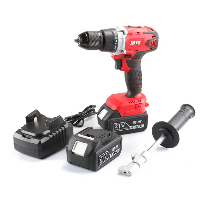 Top quality 4.0Ah 20V large capacity  brushless two speed cordless drill