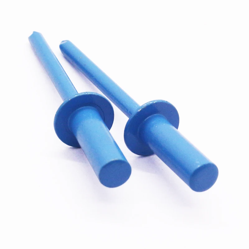 OEM Blind Rivet Colored Good quality of Waterproof closed blind rivets with aluminum body and carbon steel mandrel