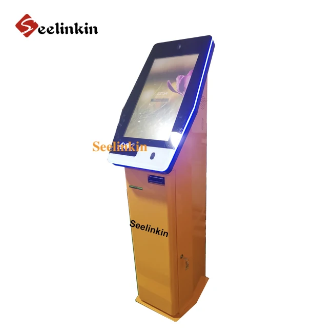 
 Custom China camera thermal printer fingerprint facial payment cashdro hospital airport insurance information internet kiosk  