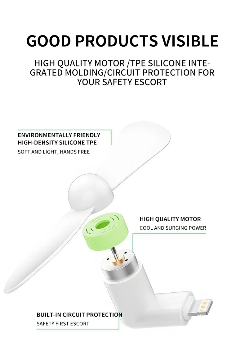 Mini Fan Portable Creative USB Fan For Computer mobile phone Cellphone
