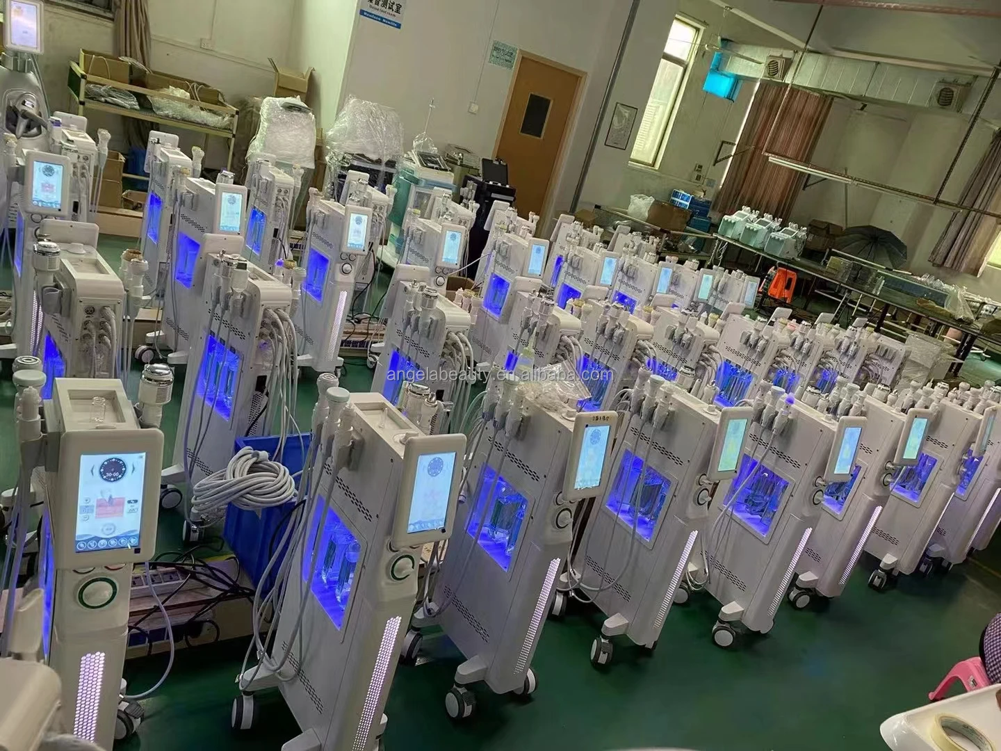 2022 High quality 6 in 1 Hydra cleaning water jet beauty machine facial care oxygen equipment small bubble machine