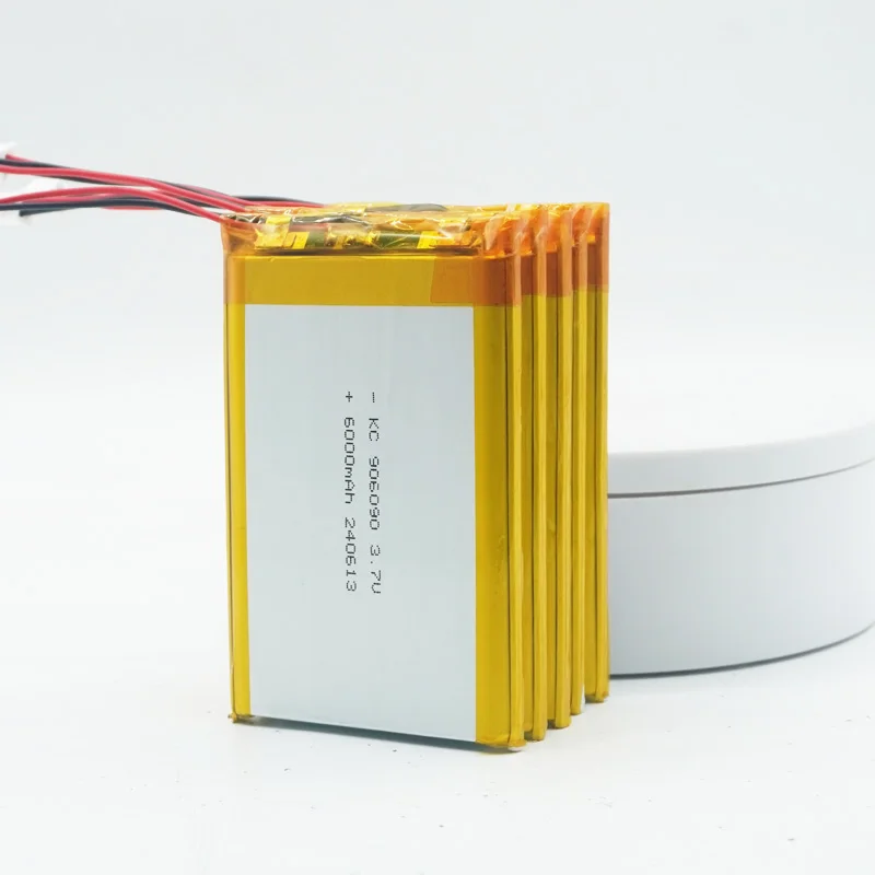 Перезаряжаемые литий-ионные Lipo батареи 2s 4s 14 8 v 7 4 Power Bank большой емкости 906090 6000mah литий-полимерный аккумулятор