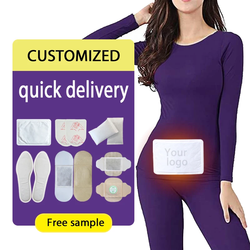 OEM Chinese Natural Herbal Plaster Pain Relieving Sticker Arthritis Warm Paste without side effects
